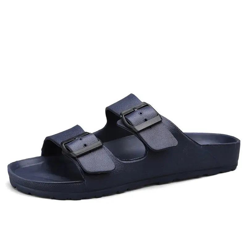 lyra lightweight unisex slippers with adjustable fit and anti slip sole