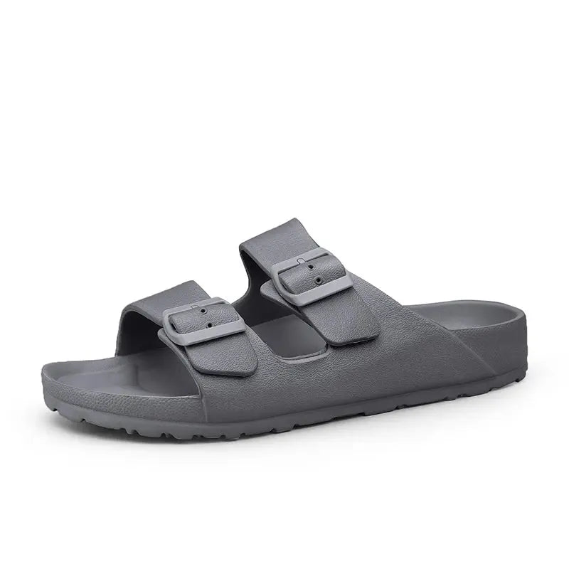 lyra lightweight unisex slippers with adjustable fit and anti slip sole