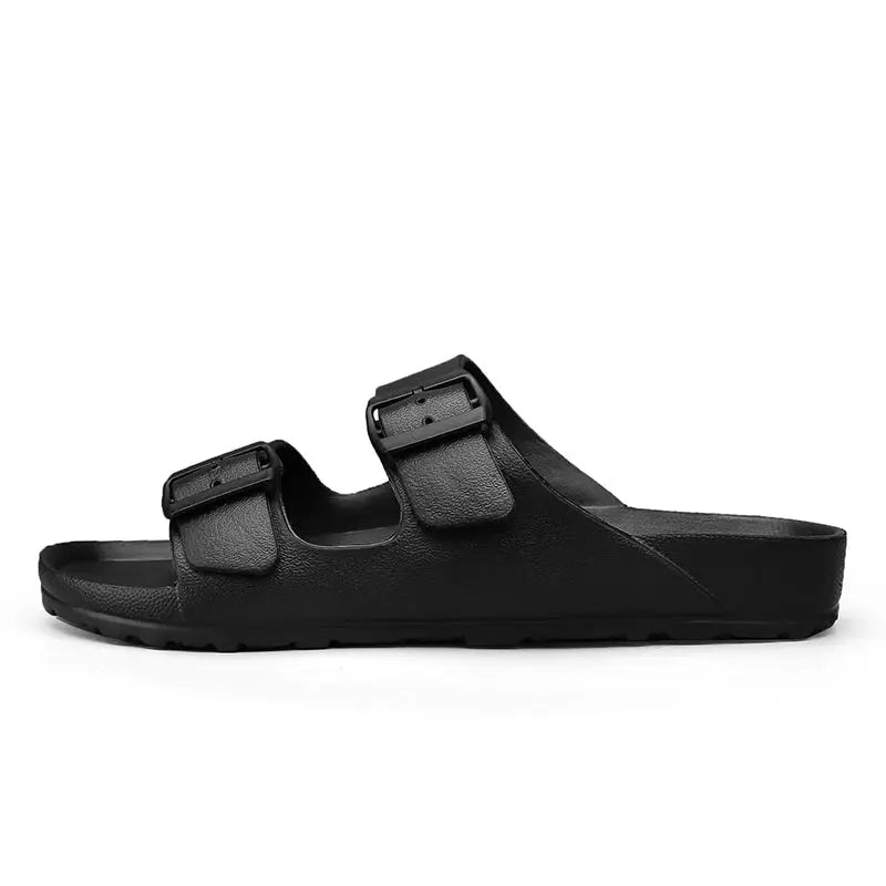 lyra lightweight unisex slippers with adjustable fit and anti slip sole