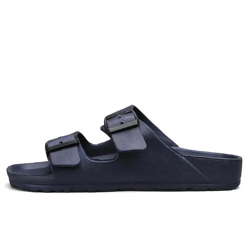 lyra lightweight unisex slippers with adjustable fit and anti slip sole