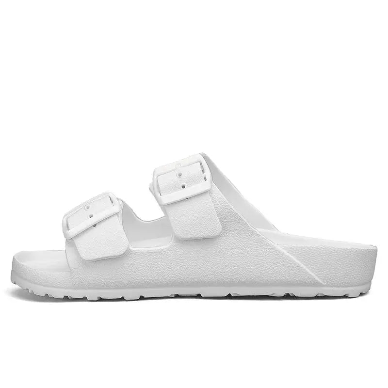 lyra lightweight unisex slippers with adjustable fit and anti slip sole