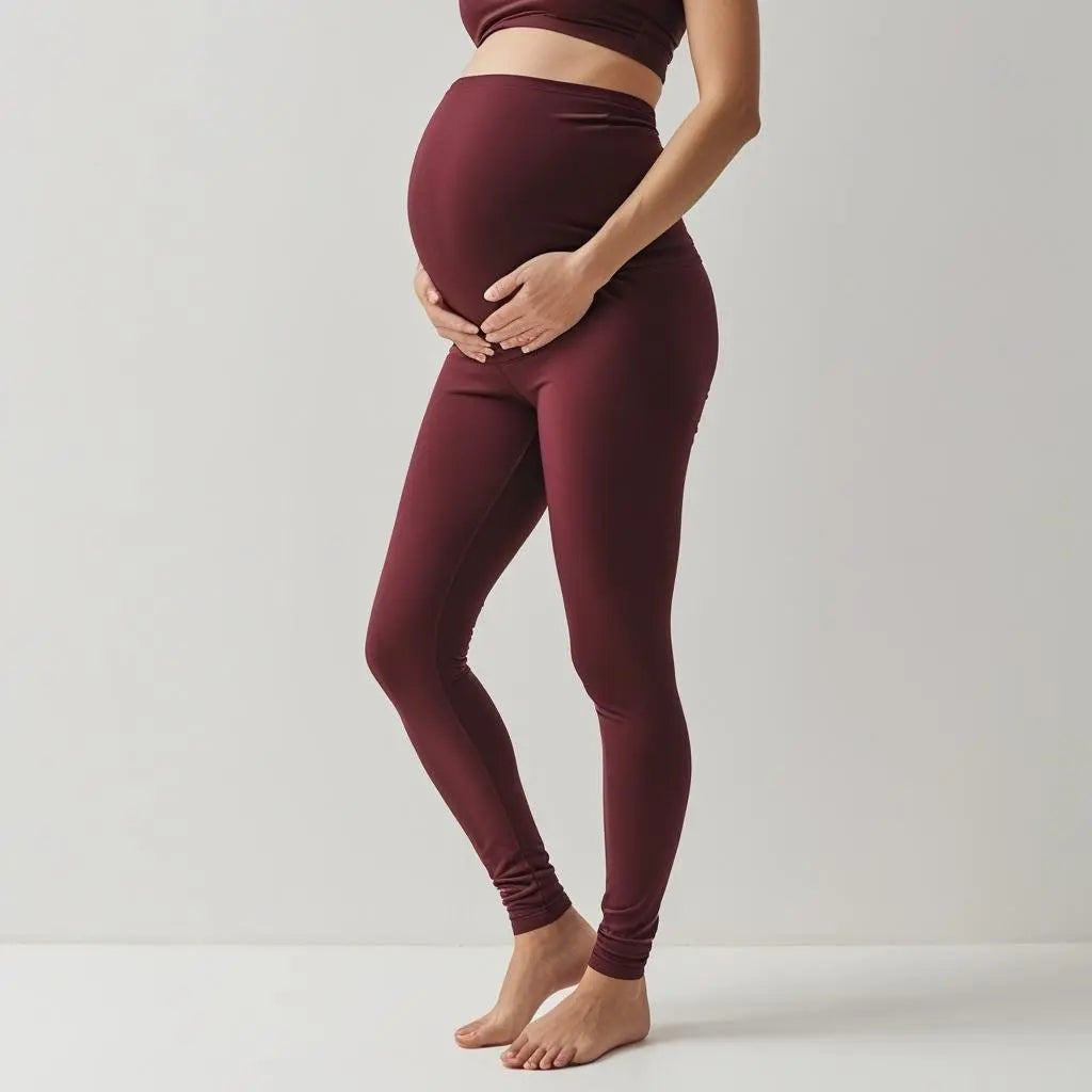luma maternity leggings with high waist and buttersoft fabric