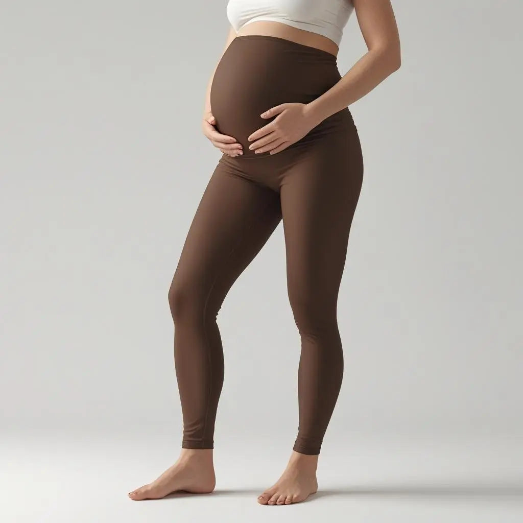luma maternity leggings with high waist and buttersoft fabric