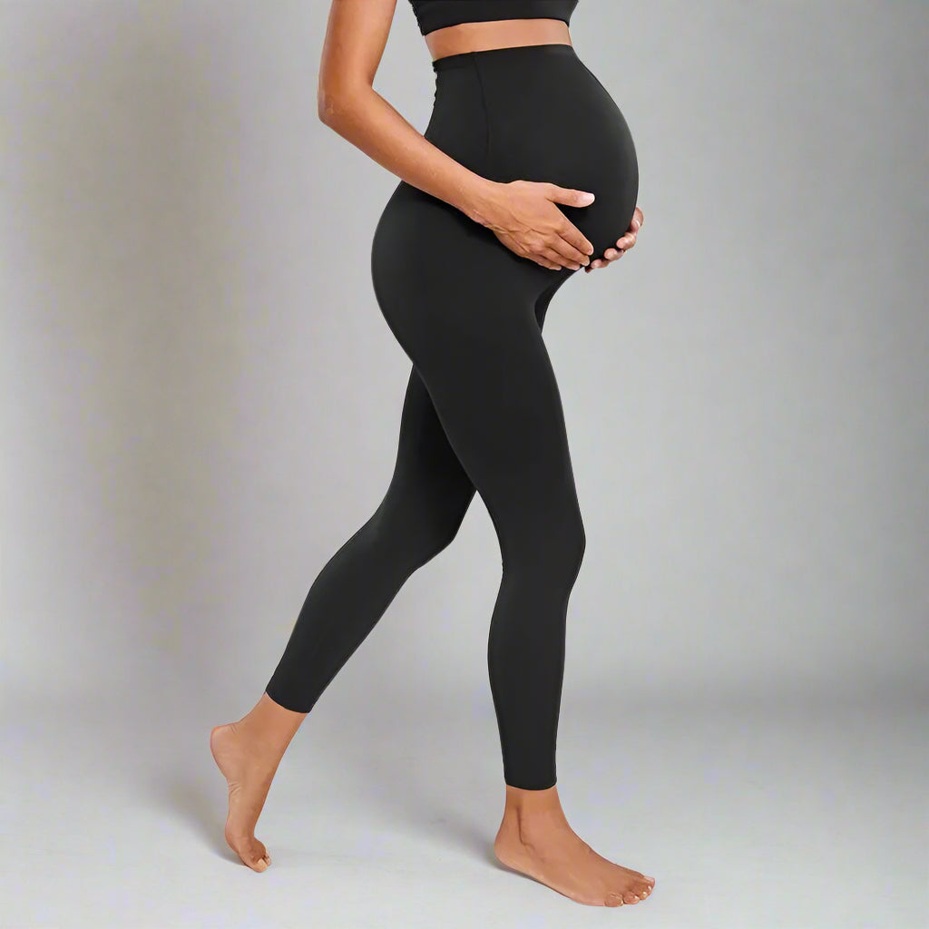 luma maternity leggings with high waist and buttersoft fabric