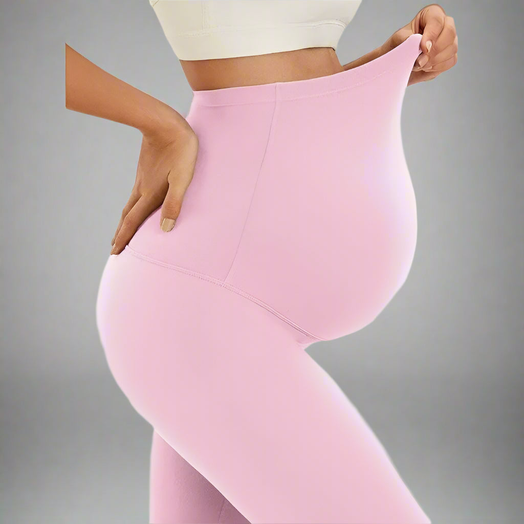 luma maternity leggings with high waist and buttersoft fabric