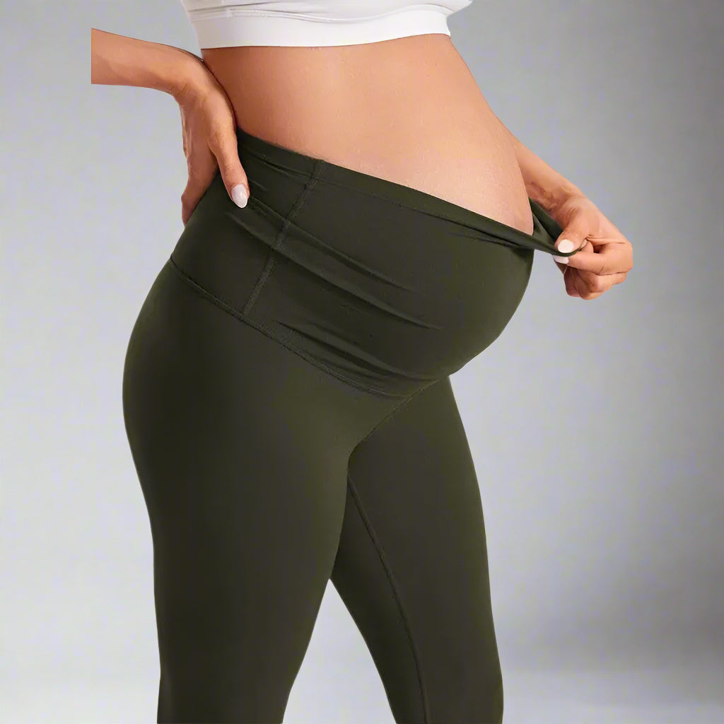 luma maternity leggings with high waist and buttersoft fabric