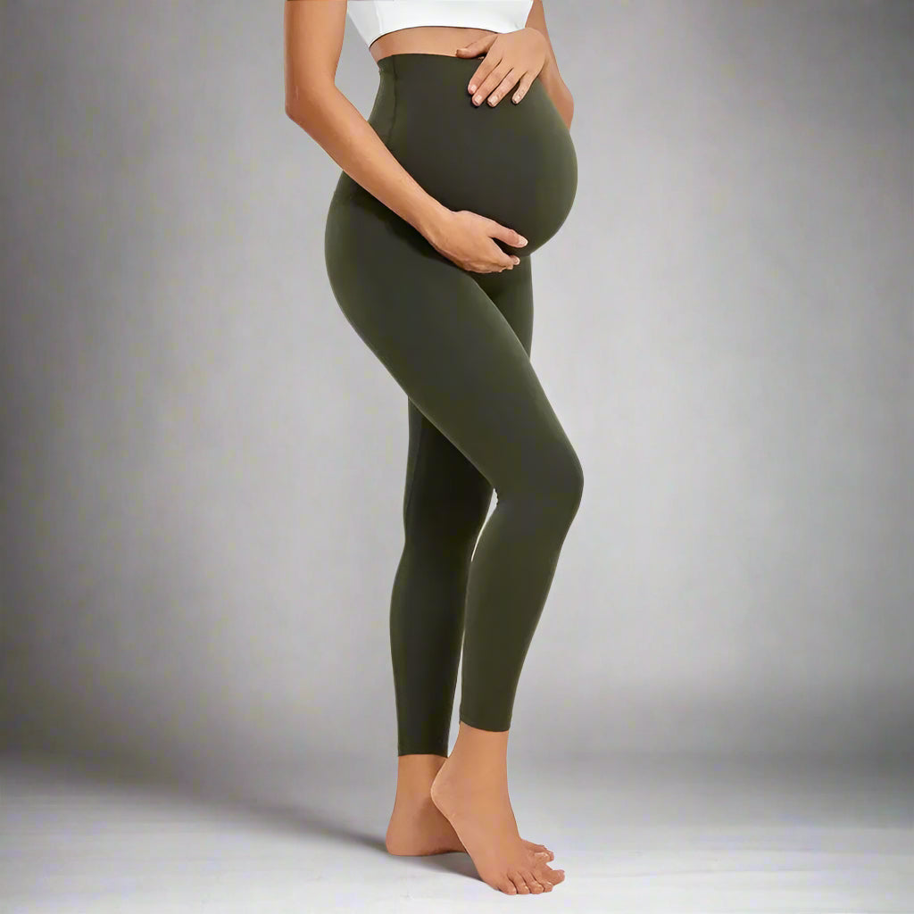 luma maternity leggings with high waist and buttersoft fabric