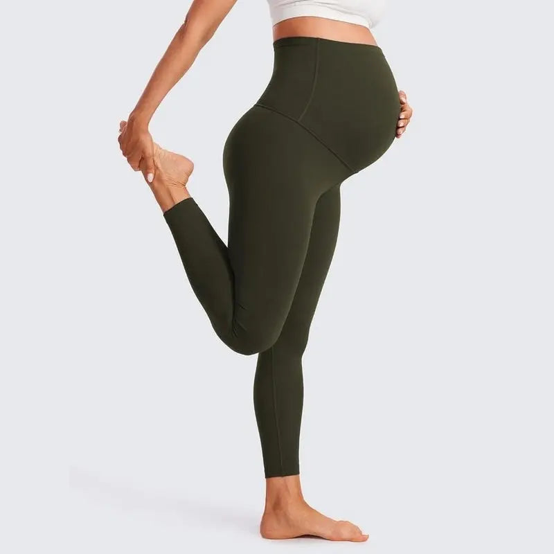 luma maternity leggings with high waist and buttersoft fabric