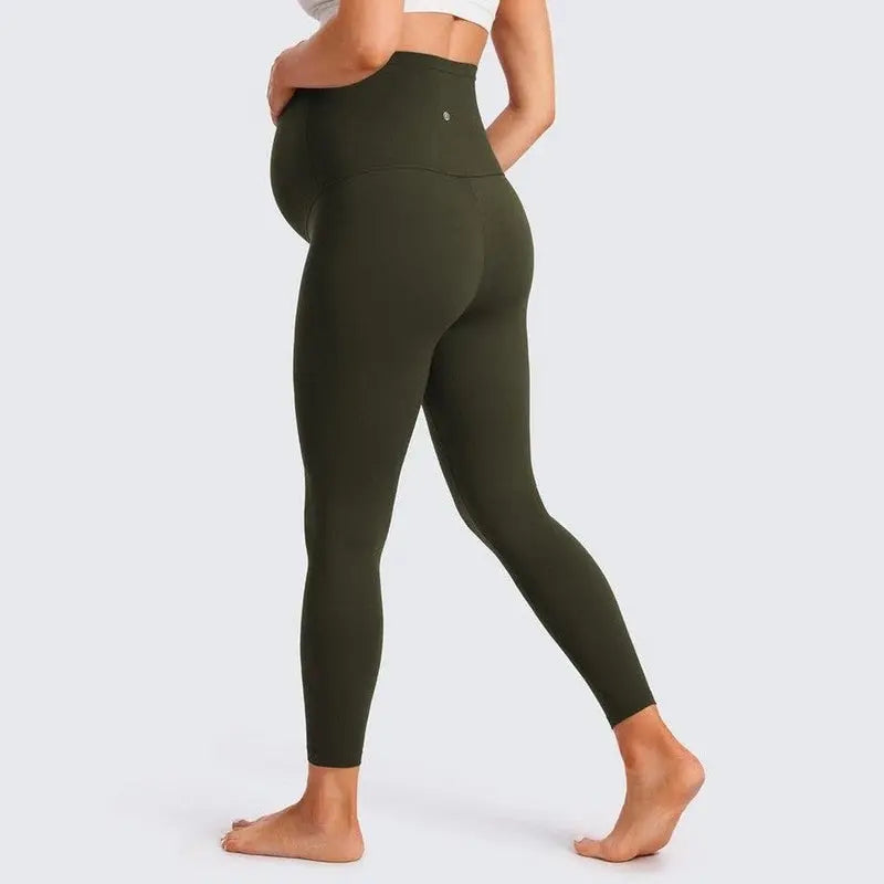 luma maternity leggings with high waist and buttersoft fabric