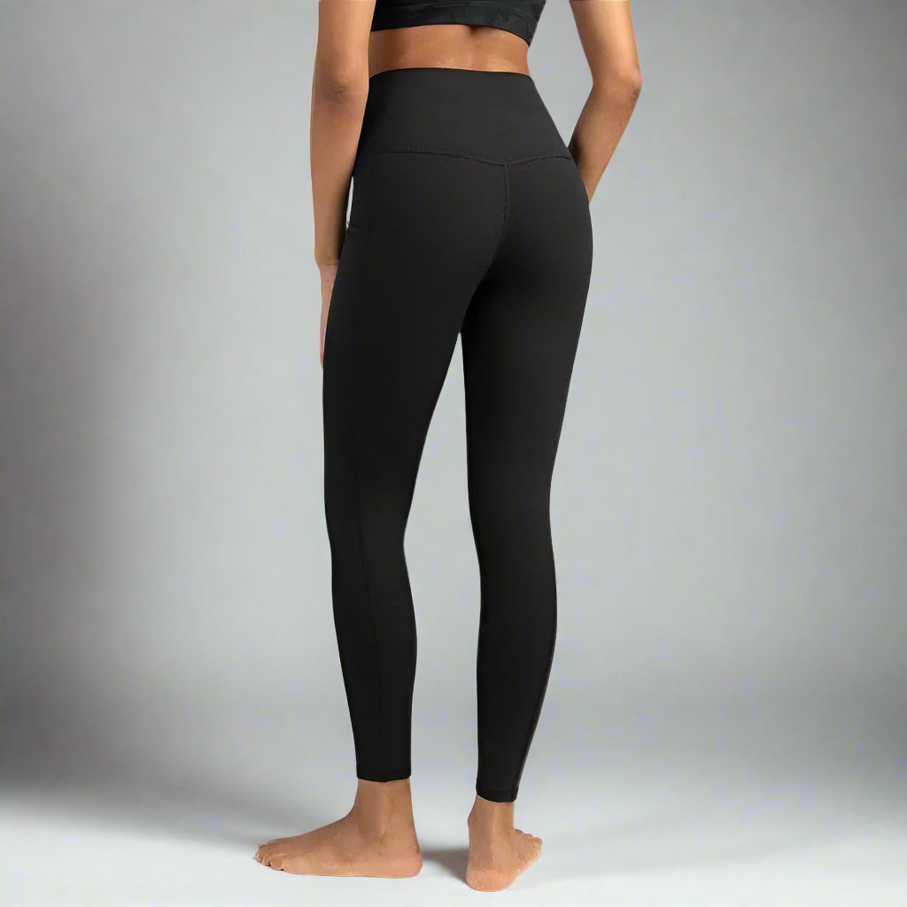 nova women's high-waist yoga legging 7/8 length with pockets