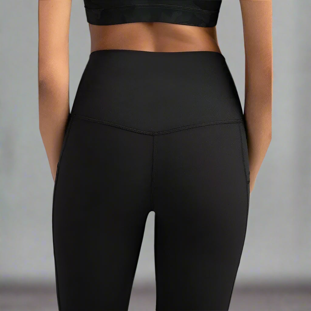 nova women's high-waist yoga legging 7/8 length with pockets