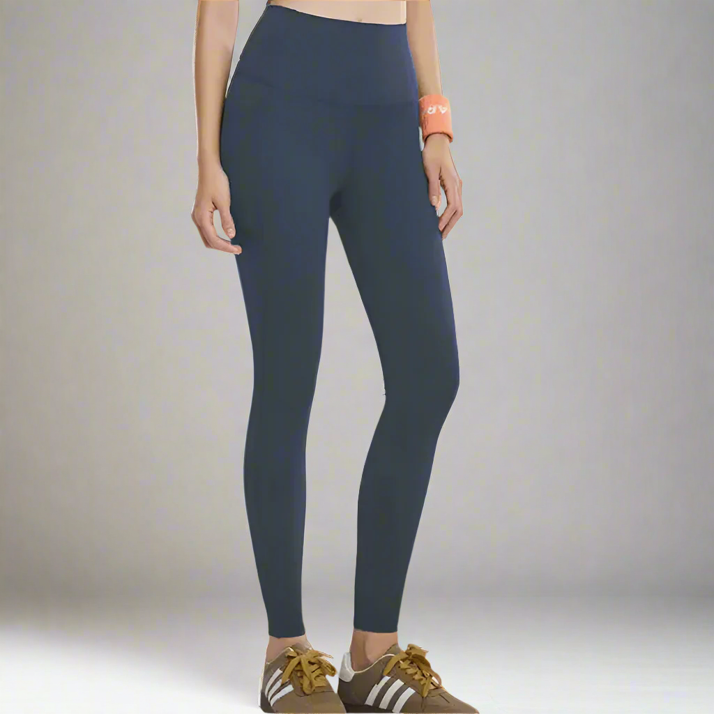 nova women's high-waist yoga legging 7/8 length with pockets