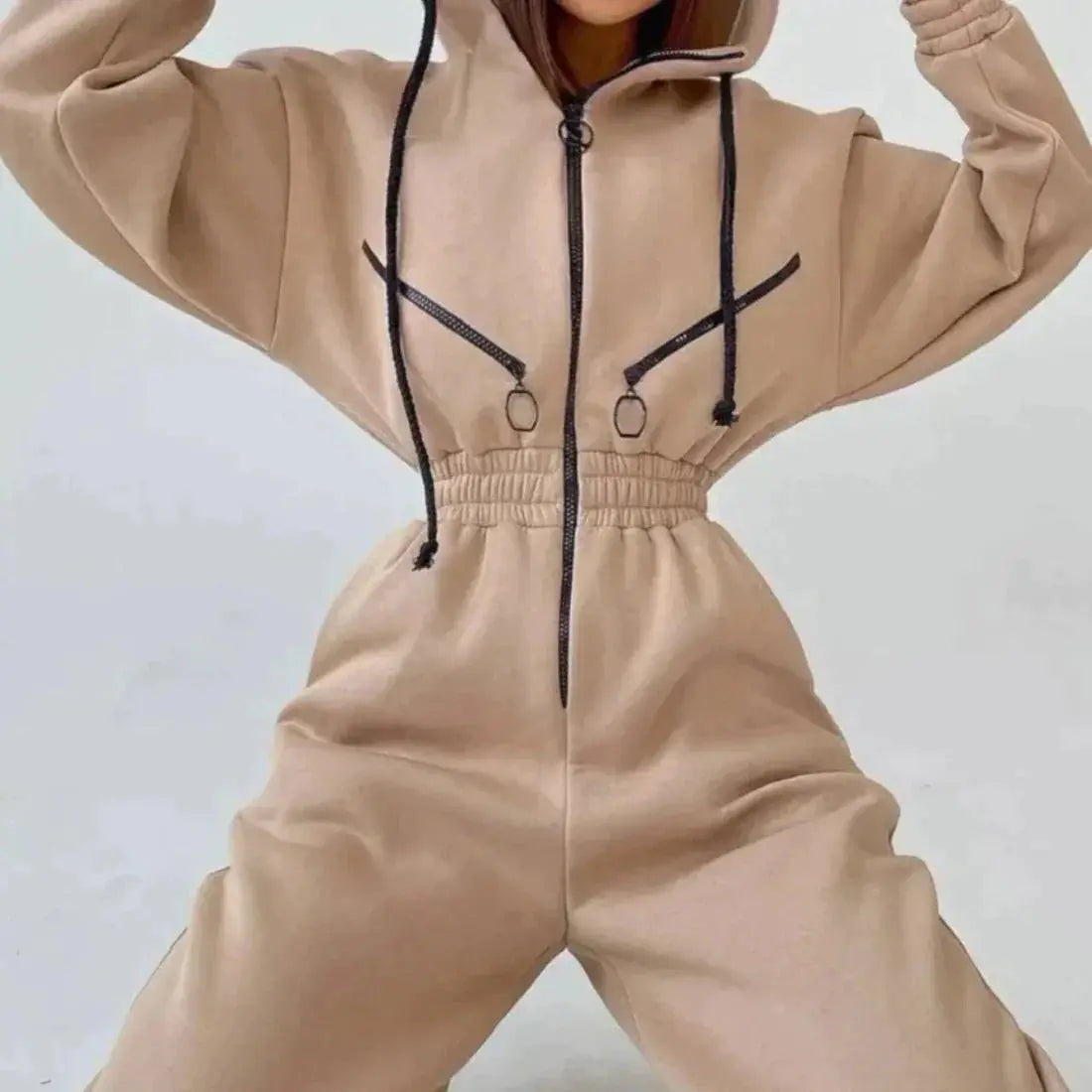 lyra winter tracksuit set with ultralight fleece for winter adventures