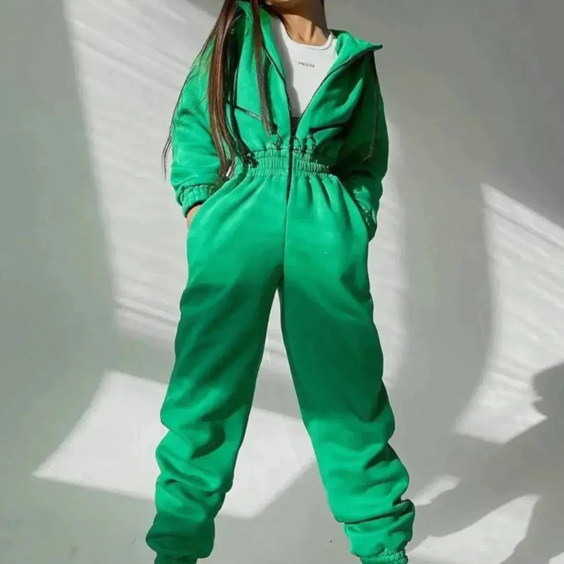 lyra winter tracksuit set with ultralight fleece for winter adventures