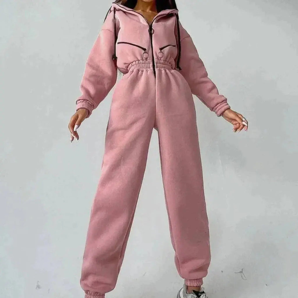 lyra winter tracksuit set with ultralight fleece for winter adventures