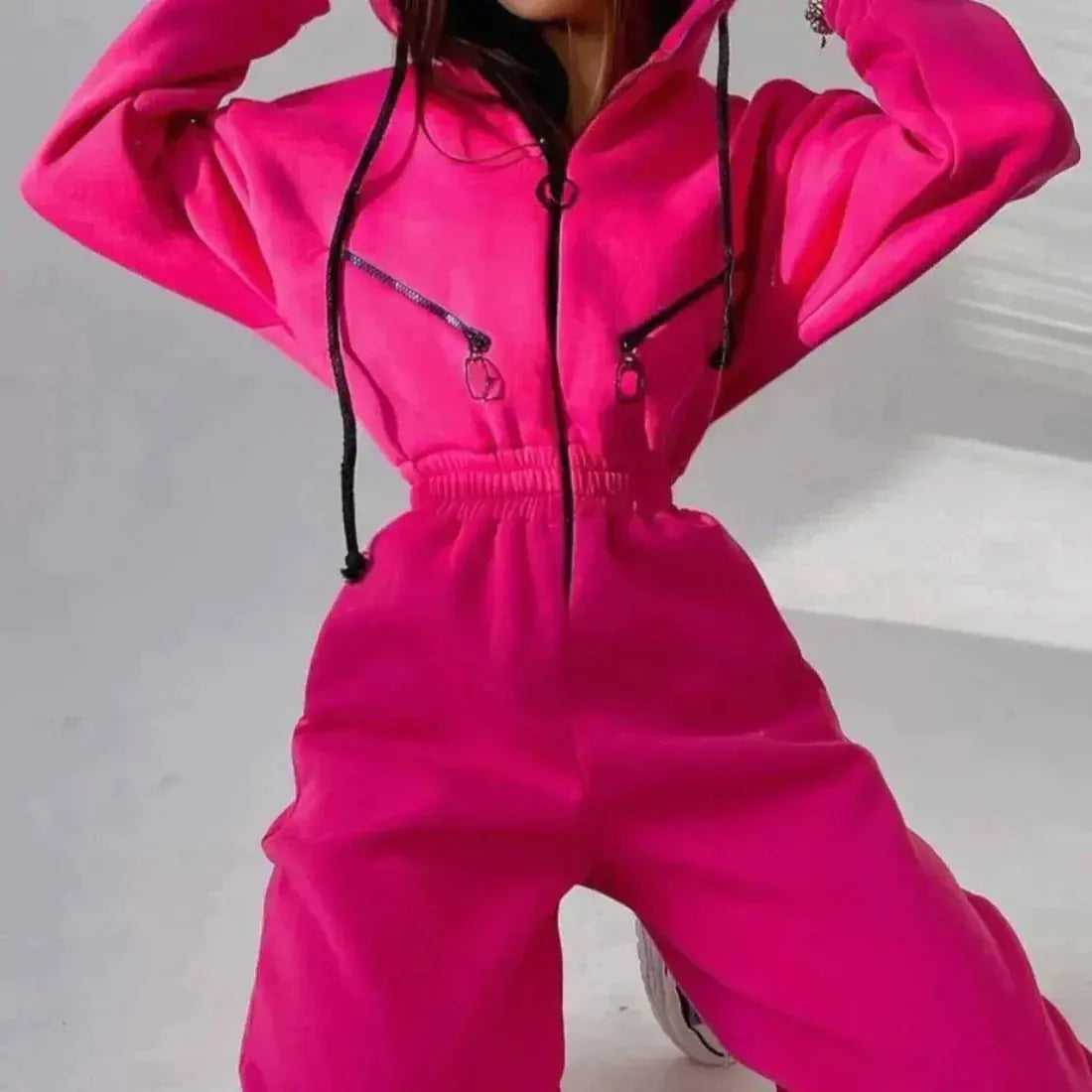 lyra winter tracksuit set with ultralight fleece for winter adventures