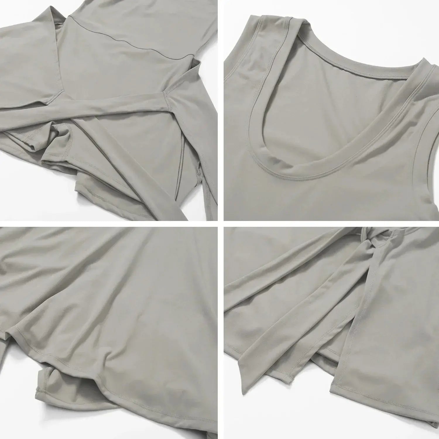 nova flirty active wrap dress with light fabric for casual outings and workouts