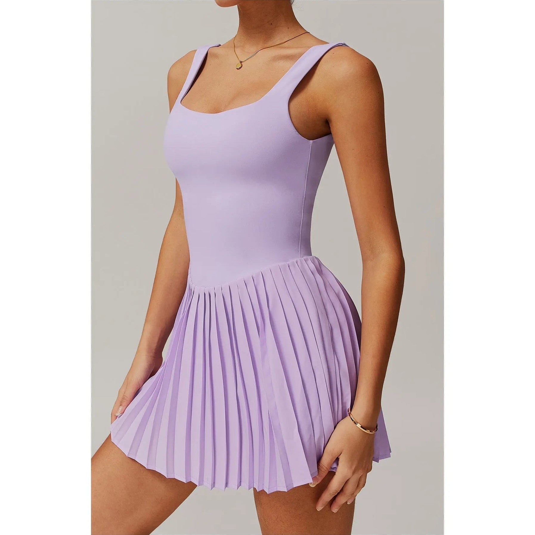 astra active tank dress with breathable fabric for tennis and casual wear