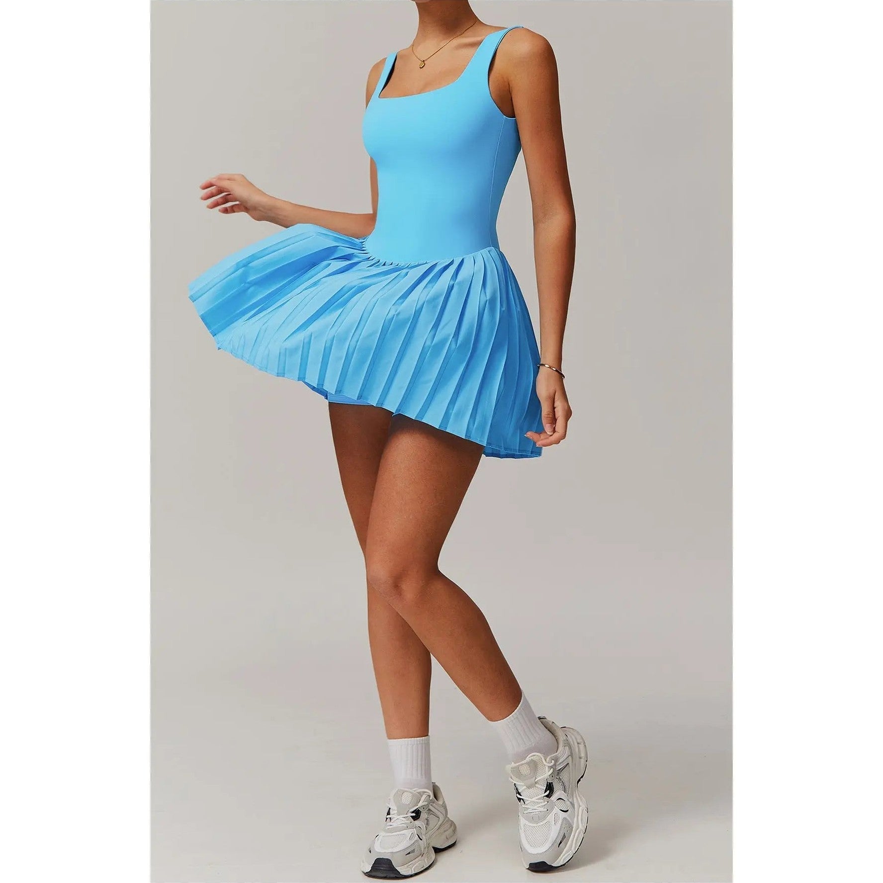 astra active tank dress with breathable fabric for tennis and casual wear