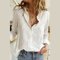 elegant aurelia women's blouse with breathable fabric for casual and office wear