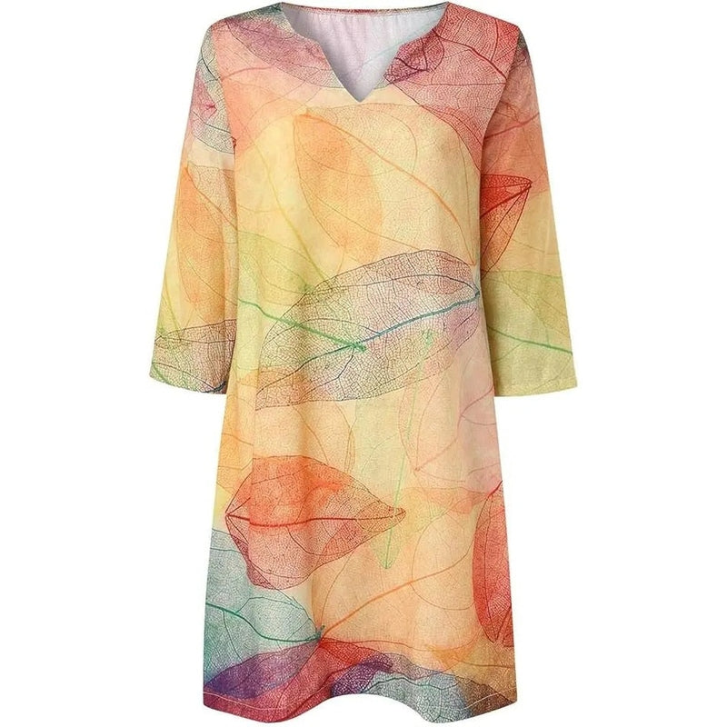 atria chic women's dress with relaxed fit for summer outings and casual days