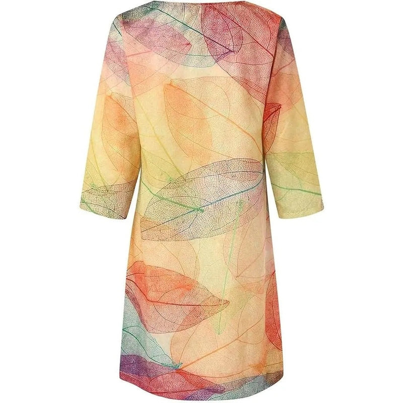 atria chic women's dress with relaxed fit for summer outings and casual days