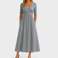 elara chic summer dress with a-line silhouette for casual and formal wear