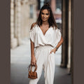 nova elegant white jumpsuit with open shoulders for glamorous and casual looks