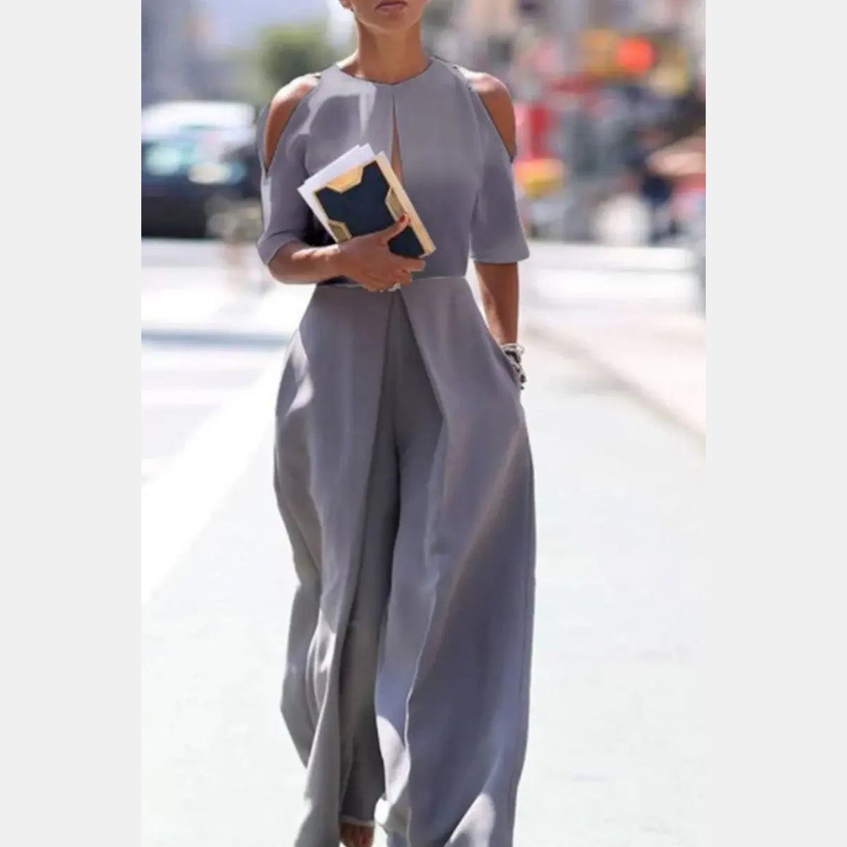 astra elegant casual jumpsuit with straight legs for work and leisure