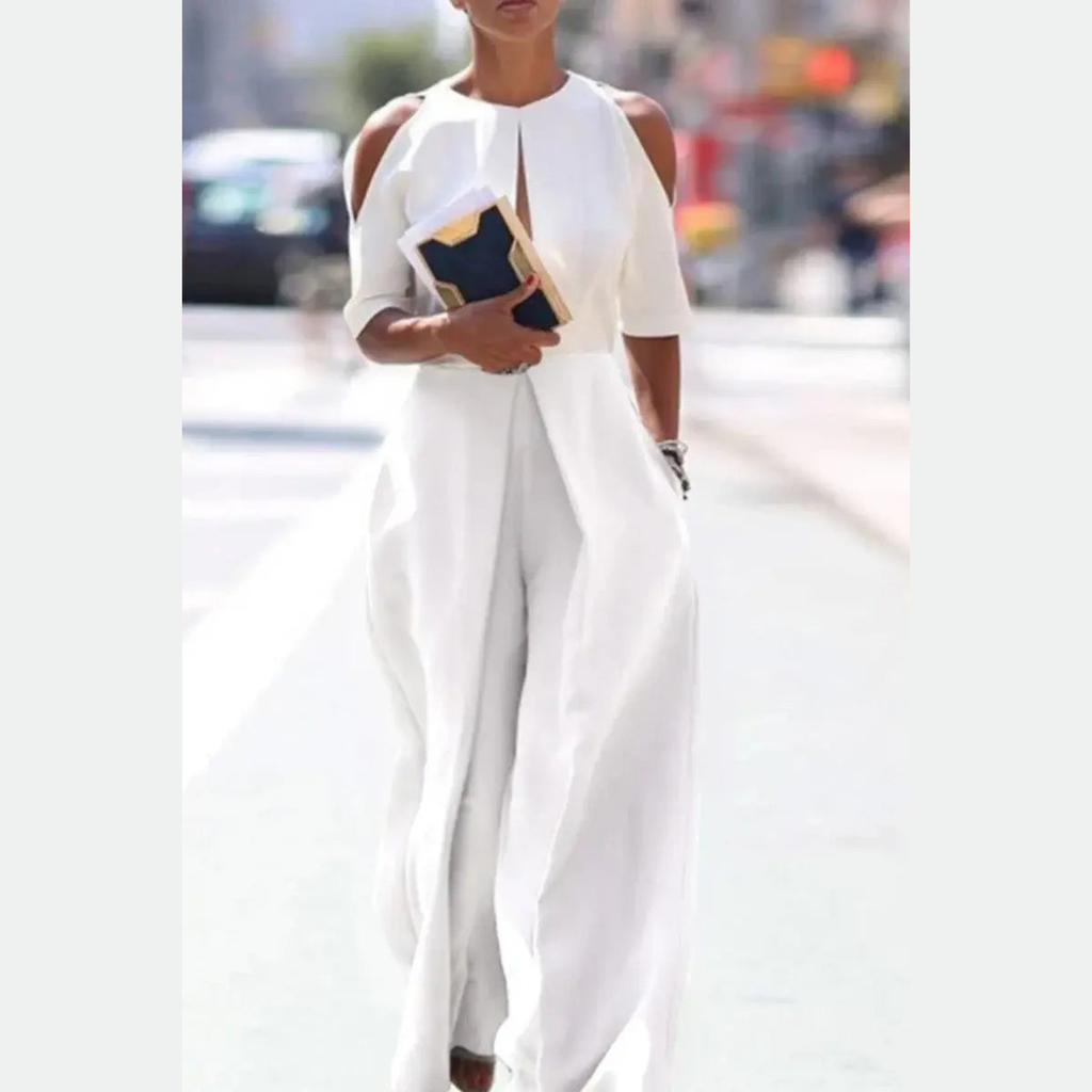 astra elegant casual jumpsuit with straight legs for work and leisure
