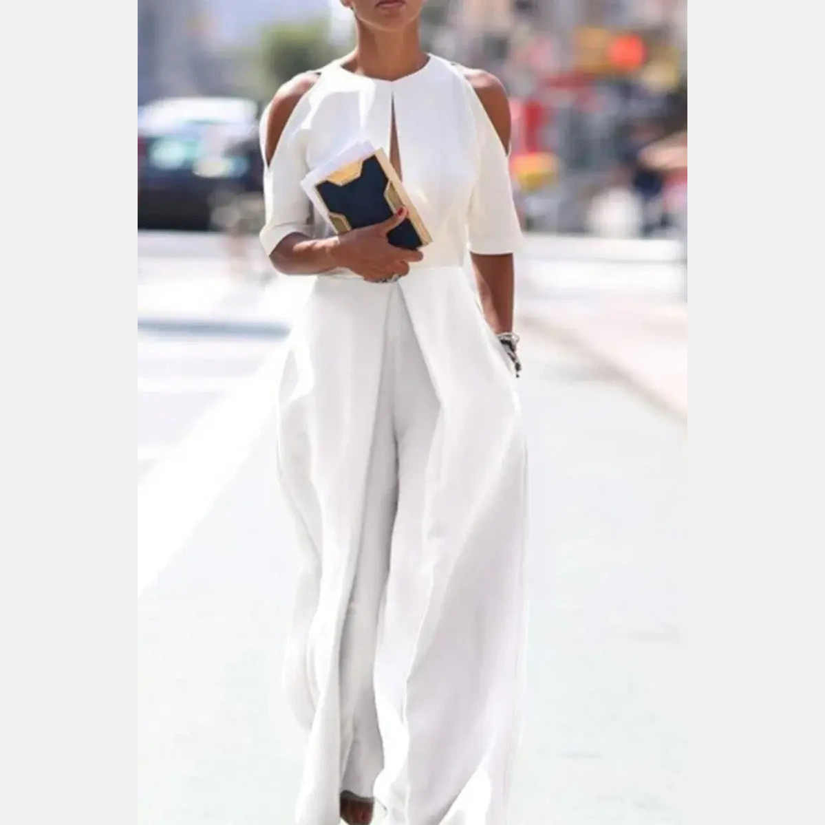 astra elegant casual jumpsuit with straight legs for work and leisure