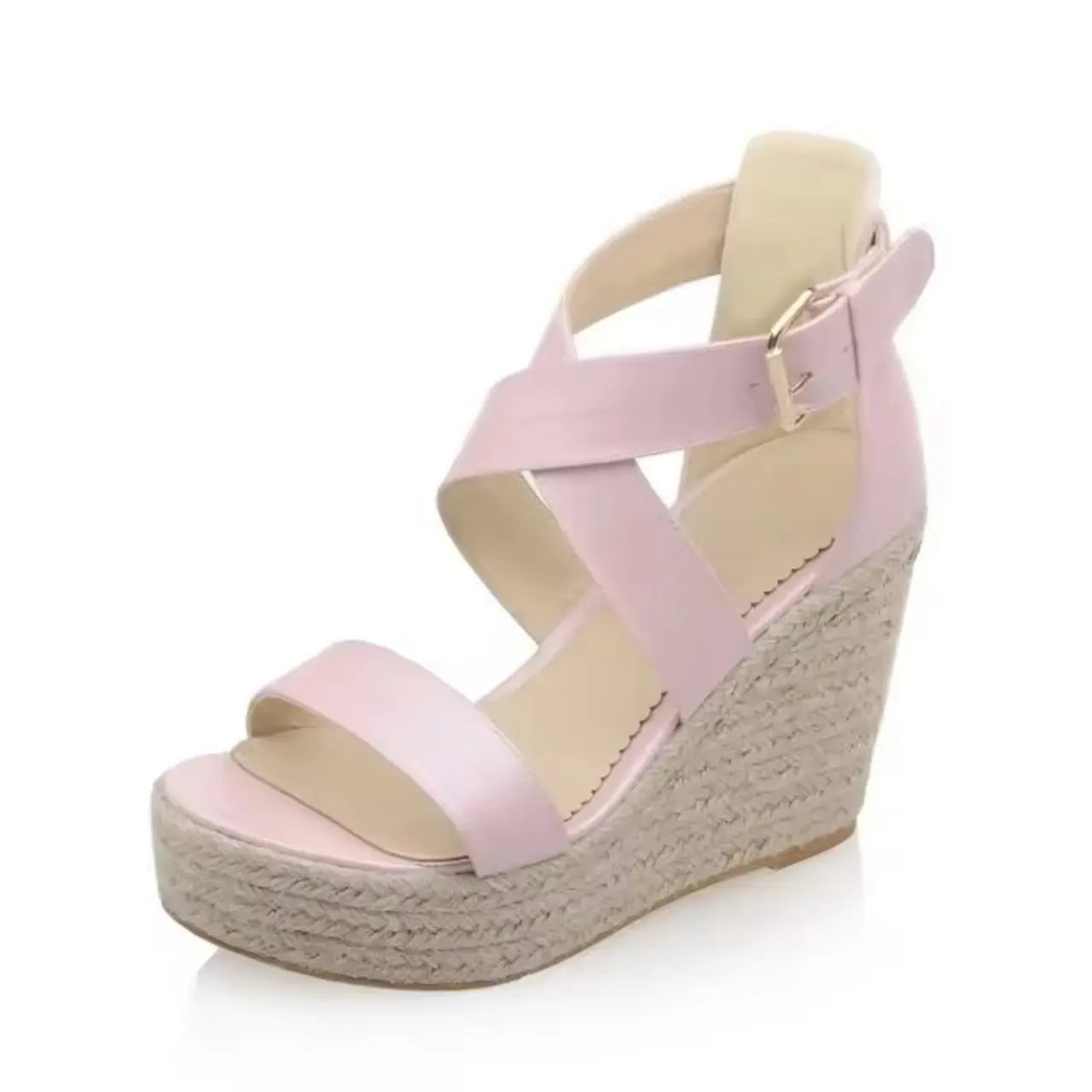 novaia bohemian women's sandals with crisscross straps for summer outings