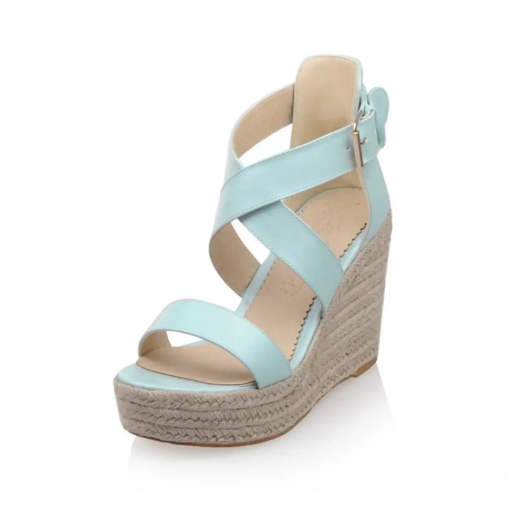 novaia bohemian women's sandals with crisscross straps for summer outings