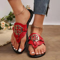 calista strappy flat sandals with cushioned footbed for summer outings